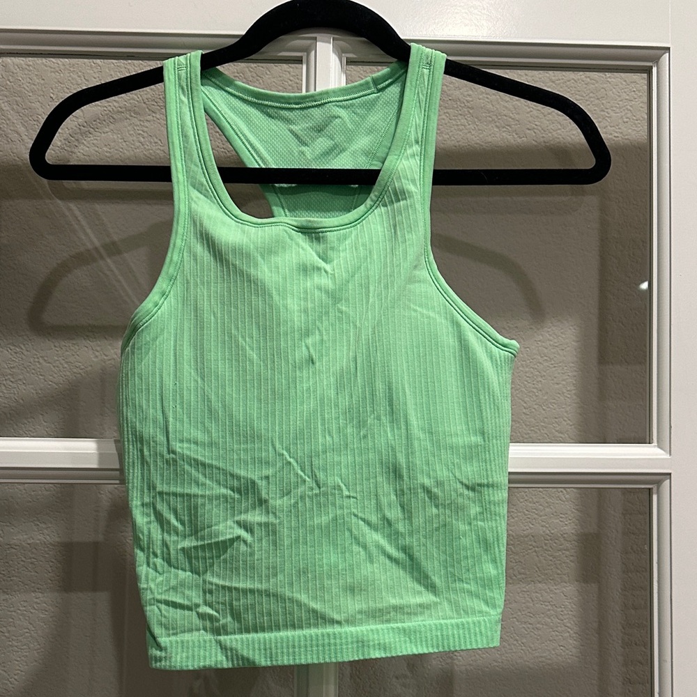Lululemon ebb to street crop tank, women’s size 6